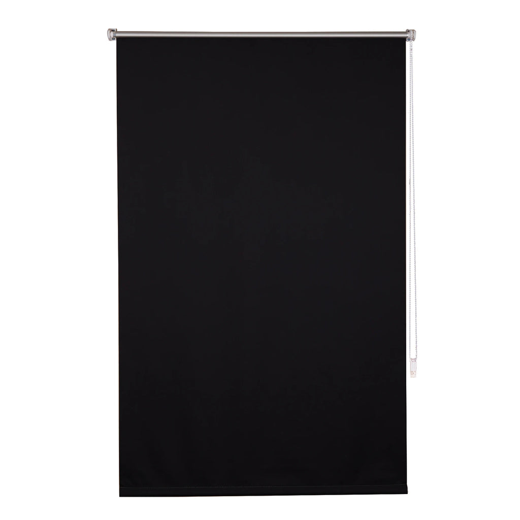 Verdunkelungs-Rollo Thermo-Rollo ohne Bohren – Blickdicht, Sonnenschutz & Privatsphäre für Fenster, Türen, Küche, seitlicher Zug
