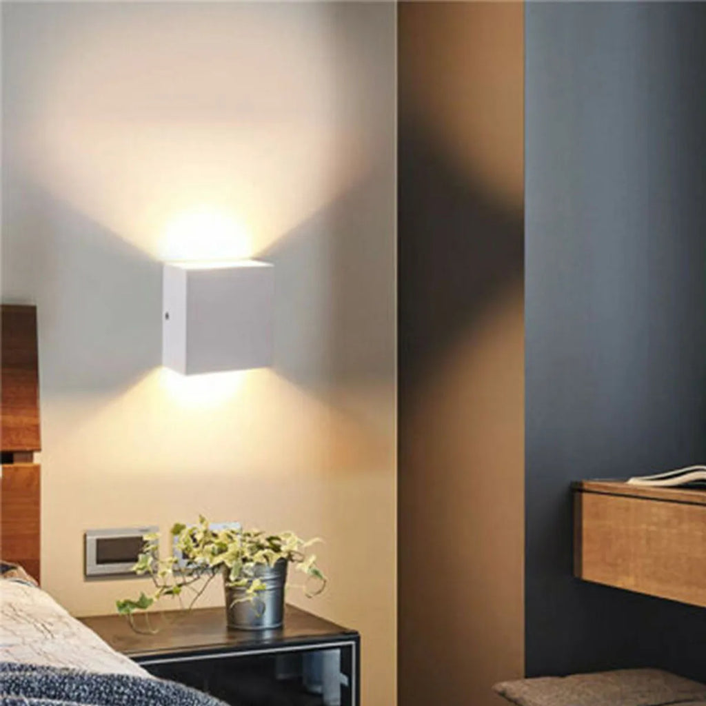 4er Set LED Wandleuchten – Moderne minimalistische Innenbeleuchtung für Schlafzimmer & Wohnzimmer
