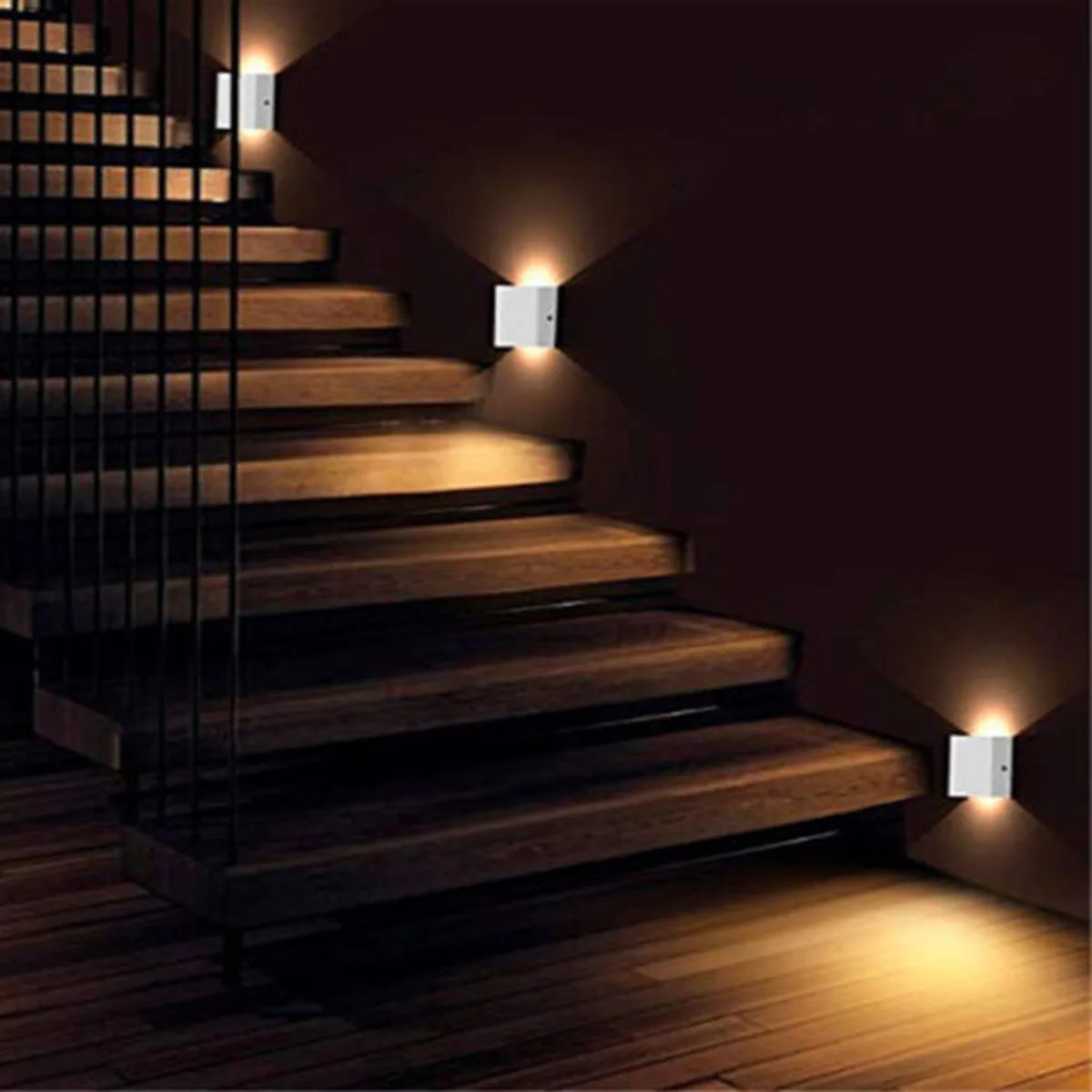 4er Set LED Wandleuchten – Moderne minimalistische Innenbeleuchtung für Schlafzimmer & Wohnzimmer
