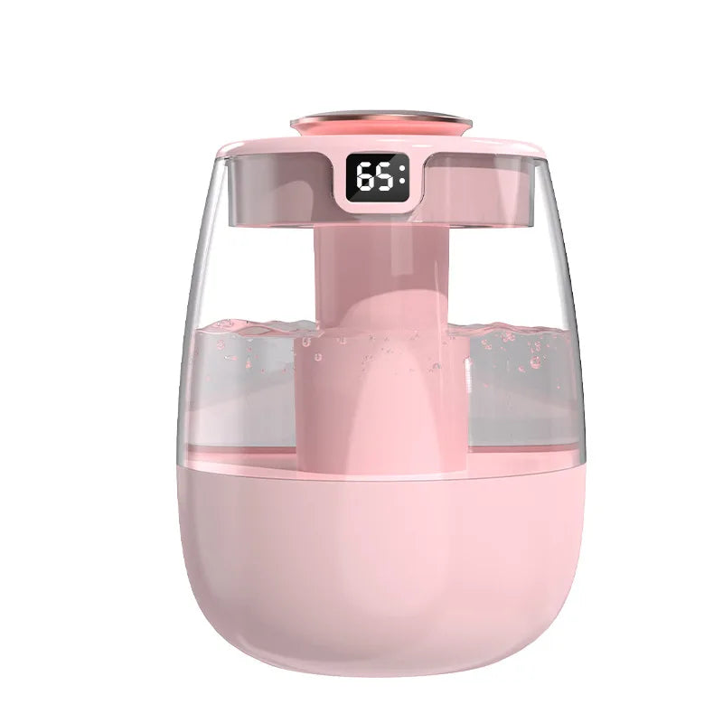 Aroma Luftbefeuchter 1300ml – Doppel-Sprühanschluss USB Diffusor mit Nachtlicht | Ultraschall Luftbefeuchter fürs Schlafzimmer, Kinderzimmer & Büro