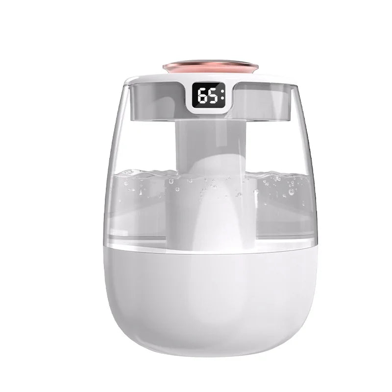 Aroma Luftbefeuchter 1300ml – Doppel-Sprühanschluss USB Diffusor mit Nachtlicht | Ultraschall Luftbefeuchter fürs Schlafzimmer, Kinderzimmer & Büro