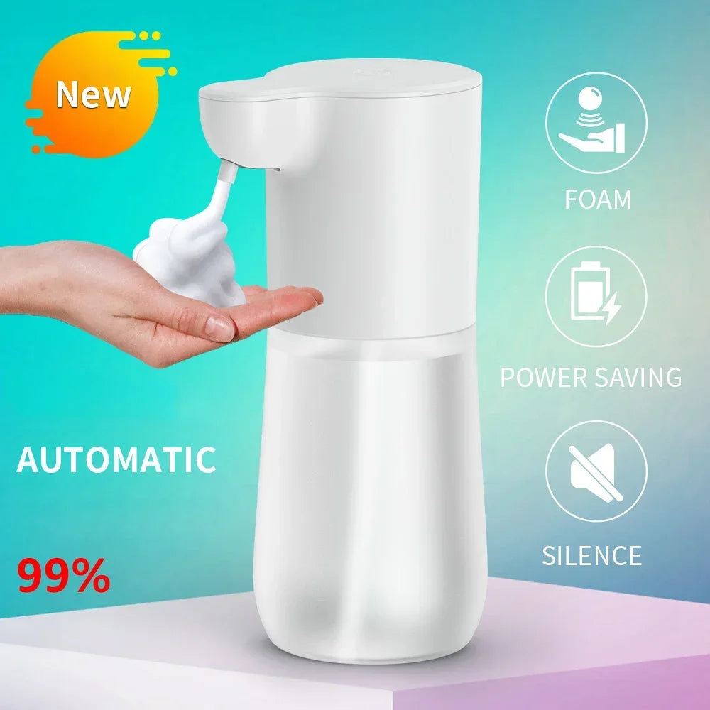 „Automatischer Touchless Schaumseifenspender – Infrarot Sensor, Typ-C Aufladung, Smart & Hygienisch, Großes Fassungsvermögen“